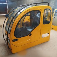求购钢化玻璃隔音隔热抗冲击 小型吊车操作驾驶室